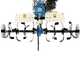 AGT 13000 - 13 HP Petrol Garden Tiller - Honda GX390 389 cc Engine - 2+1 Reverse Gear Gearbox