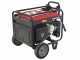 Honda EM 5500CXS - 5.5 kW Wheeled Petrol Power Generator with AVR - DC 5 kW Single-phase + ATS
