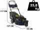 BullMach CERBERO 53 H Self-propelled Petrol Lawn Mower - Honda GCVx200 Engine