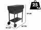 Seven Italy Doriano - Handmade charcoal barbecue - 57,5x37 cm