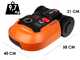 Worx Landroid WR165E Robot Lawn Mower with Perimeter Wire - 20V 2Ah Battery - M500 2.0