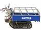 BullMach Helios 450 EB Electric Battery-Powered Tracked Barrow -  Extendable Manual Barrow 450 Kg