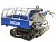 BullMach Helios 450 EB Electric Battery-Powered Tracked Barrow -  Extendable Manual Barrow 450 Kg