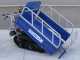 BullMach Helios 450 EB Electric Battery-Powered Tracked Barrow -  Extendable Manual Barrow 450 Kg