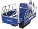 BullMach Helios 450 EB Electric Battery-Powered Tracked Barrow -  Extendable Manual Barrow 450 Kg
