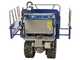 BullMach Helios 450 EB Electric Battery-Powered Tracked Barrow -  Extendable Manual Barrow 450 Kg