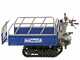 BullMach Helios 450 EB Electric Battery-Powered Tracked Barrow -  Extendable Manual Barrow 450 Kg