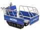 BullMach Helios 450 EB Electric Battery-Powered Tracked Barrow -  Extendable Manual Barrow 450 Kg