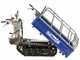 BullMach Helios 450 EB Electric Battery-Powered Tracked Barrow -  Extendable Manual Barrow 450 Kg