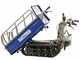 BullMach Helios 450 EB Electric Battery-Powered Tracked Barrow -  Extendable Manual Barrow 450 Kg