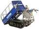BullMach Helios 450 EB Electric Battery-Powered Tracked Barrow -  Extendable Manual Barrow 450 Kg
