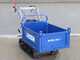 BullMach Helios 320 F Tracked Power Barrow with Tipping Sides - 320 Kg Capacity