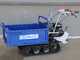 BullMach Helios 320 F Tracked Power Barrow with Tipping Sides - 320 Kg Capacity