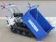 BullMach Helios 320 F Tracked Power Barrow with Tipping Sides - 320 Kg Capacity