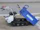 BullMach Helios 320 F Tracked Power Barrow with Tipping Sides - 320 Kg Capacity