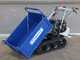 BullMach Helios 320 F Tracked Power Barrow with Tipping Sides - 320 Kg Capacity