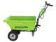 Electric Battery-powered Wheelbarrow Greenworks G40GC Garden Cart 40V - WITHOUT BATTERY AND CHARGER