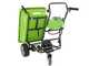 Electric Battery-powered Wheelbarrow Greenworks G40GC Garden Cart 40V - WITHOUT BATTERY AND CHARGER