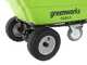 Electric Battery-powered Wheelbarrow Greenworks G40GC Garden Cart 40V - WITHOUT BATTERY AND CHARGER