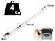 BlackStone 500-BP Electric Pruning Shears with Blackstone 32-H extension pole 2.5 m - Swing cutting system