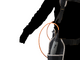 BlackStone 500-BP Electric Pruning Shears with BlackStone 25-H extension pole 1.5 m - Swing cutting system - 40mm Cutting diameter