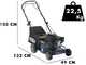 BullMach PARIS - 40 IS Self-propelled Lawn Mower - 4 Hp Petrol Engine - 40 cm Cutting Width