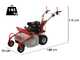 GeoTech Pro GFM 600 L - Professional Hammer Rough Cut Mower - Loncin LC175F-2