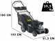 BullMach ECTOR 46 P Hand-pushed Lawn Mower - 4 in 1 - 170 cc Petrol Engine