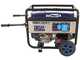 BullMach AMBRA 12000 E - 8.5 kW Wheeled Petrol Power Generator with AVR - DC 7.8 kW Single-phase