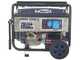 BullMach AMBRA 12000 E - 8.5 kW Wheeled Petrol Power Generator with AVR - DC 7.8 kW Single-phase