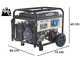 BullMach AMBRA 12000 E - 8.5 kW Wheeled Petrol Power Generator with AVR - DC 7.8 kW Single-phase