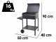 Seven Italy Vanessa Small - Handmade charcoal barbecue - 47,5x37 cm