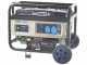 BullMach AMBRA 3600 E - 3 kW Wheeled Petrol Power Generator - DC 2.8 kW Single-phase
