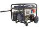 BullMach AMBRA 12000 E-3 - 8.5 kW Wheeled Petrol Power Generator with AVR - DC 7.8 kW Three-phase