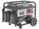 BullMach AMBRA 12000 E-3 - 8.5 kW Wheeled Petrol Power Generator with AVR - DC 7.8 kW Three-phase