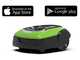 Greenworks OPTIMOW 10 GRL110 Robot Lawn Mower - Lawn Mower with Perimeter Wire