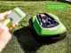 Greenworks OPTIMOW 15 GRL115 Robot Lawn Mower - Lawn Mower with Perimeter Wire
