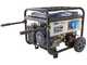 BullMach AMBRA 9500 E - 7.5 kW Wheeled Petrol Power Generator with AVR - DC 7 kW Single-phase