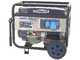 BullMach AMBRA 9500 E - 7.5 kW Wheeled Petrol Power Generator with AVR - DC 7 kW Single-phase