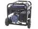 BullMach AMBRA 9500 E - 7.5 kW Wheeled Petrol Power Generator with AVR - DC 7 kW Single-phase