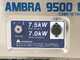 BullMach AMBRA 9500 E - 7.5 kW Wheeled Petrol Power Generator with AVR - DC 7 kW Single-phase