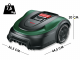 Bosch Indego M 700 Robot Lawn Mower - Robot lawn mower with 18 V Lithium battery