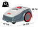 Robolinho AL-KO 800 W Robot Lawn Mower - robotic lawn mower with boundary wire