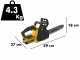 Stanley Fatmax V20 - 18V 4Ah Battery-powered Electric Chainsaw - 30 cm Blade