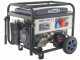 BullMach AMBRA 9500 E-3 - 7.5 kW Wheeled Petrol Power Generator with AVR - DC 7 kW Three-phase