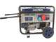 BullMach AMBRA 6500-3 - 5.5 kW Wheeled Petrol Power Generator with AVR - DC 5 kW Three-phase
