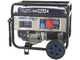 BullMach AMBRA 6500-3 - 5.5 kW Wheeled Petrol Power Generator with AVR - DC 5 kW Three-phase