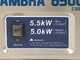 BullMach AMBRA 6500-3 - 5.5 kW Wheeled Petrol Power Generator with AVR - DC 5 kW Three-phase