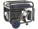 BullMach AMBRA 6500-3 - Wheeled Petrol power generator with AVR 5.5 kW - DC 5 kW Three Phase