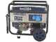BullMach AMBRA 6500 E - 5.5 kW Wheeled Petrol Power Generator with AVR - DC 5 kW Single-phase